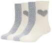 Tamaris Socken (4 Paar) im 4er-Pack, w&auml;rmend, mit weichen Zehenstreifen
