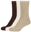 Camano Socken (3 Paar) mit weichem Rippbund