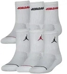 Jordan Sportsocken JHB JORDAN LEGEND CREW 6PK f&uuml;r Kinder (6-Paar) wei&szlig; 27-34,5