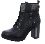 Mustang Shoes Mustang Shoes Stiefelette Lederimitat/Textil High-Heel-Stiefelette