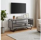 vidaXL TV-Board vidaXL TV-St&auml;nder 98 x 36 x 45 cm Sonoma-Grau Holzwerkstoff
