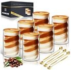 LuxusKollektion Latte-Macchiato-Glas Doppelwandige Gl&auml;ser 6x400ml mit...