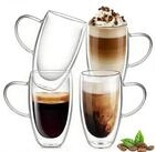 LuxusKollektion Latte-Macchiato-Glas Latte Macchiato Gl&auml;ser 4er Set 450ml