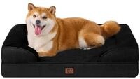 LuxusKollektion Hundebett Hundebett orthop&auml;disches Memoryfoam L 89 x B 56 x H...