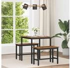 vidaXL Esstisch vidaXL Esstische 70 x 70 x 75 cm Holzwerkstoff Altholz...