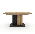 xonox.home Esstisch Molina, ausziehbar, in Evoke Oak Nachbildung / Basalt grau...