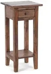 DESIGN DELIGHTS Telefontisch TELEFONTISCH "DRAWER 65", Altholz massiv, 65x31x31...