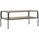 vidaXL Couchtisch 100 x 50 x 46 cm Beistelltisch Sonoma-Eiche 100x50x46 cm...