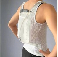 Velotoze Fahrradrucksack VeloToze Funktionsweste Hydro Vest XS Wei&szlig; -