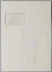 MAILMEDIA Versandtasche MAILmedia Versandtaschen DIN C4 mit Fenster grau