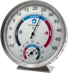 technoline Raumthermometer WA 3045, Thermo-/ Hygrometer zur Raumklima...