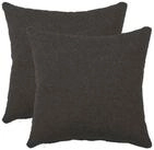 vidaXL Kissenbez&uuml;ge vidaXL Kissenbezug 2 pcs HEERLEN Dunkelgrau 35 x 35 cm...