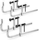 LuxusKollektion Schraubzwinge Schraubzwingen F-Klemmen 4 St&uuml;ck 300 mm...