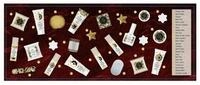 ACCENTRA Adventskalender Unisex Adventskalender WINTER MAGIC BORDEAUX...