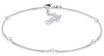 Elli DIAMONDS Armband Diamant Wei&szlig; Brillantschliff (0.025 ct) 925 Sterling...