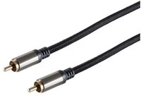 S-Conn BlackCotton Cinch Koaxialkabel, 5,0m Audio-Kabel