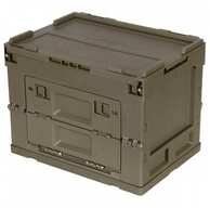 MFH Klappbox Faltbare Kunststoffbox 20l oliv