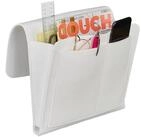 relaxdays Betttasche aus Filz (1-tlg), wei&szlig;