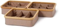 Lumaland Organizer Lumaland Organizer mit Bambus-Rahmen, zum Verstauen...