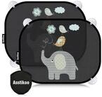 LuxusKollektion Autosonnenschutz Autosonnenschutz Sonnenblende Baby UV 8...