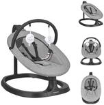 Kikkaboo Babywippe Zazu, Kinderstuhl-Funktion, 3 Bewegungsrichtungen,...