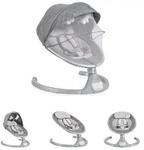 Cangaroo Babywippe iSwing, Bluetooth, Musikfunktion, Fernbedienung, Moskitonetz,
