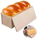 LuxusKollektion Brotbackform Brotbackform mit Deckel Toastbox Kastenform