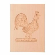 ST&Auml;DTER Ausstechform Springerle-Model Hahn, Holz