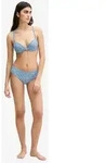 Marc O'Polo Bikini-Hose Shiny Bikini Slip, Bikini Unterteil, Bikinihose blau L