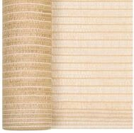vidaXL Balkonsichtschutz Zaunblende Beige 1,2x50 m HDPE 195 g/m&sup2;