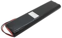 AccuCell Notleuchtenakku NiMH 21,6V 3000mAh L3x6 Sub-C mit 200mm Kabel Akku...