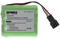Extensilo Akku Ersatz f&uuml;r Tivoli MA-4, PP-2 f&uuml;r Radio (2200 mAh, 7,2 V, NiMH)...