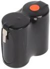 AccuCell Notleuchtenakku NiMH 2,4V 3000mAh F1x2 Sub-C mit Faston-Anschluss sei...