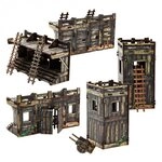 e-Raptor Spiel, Constructions Set - Wooden Barrier