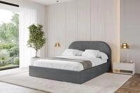 ALTDECOR Polsterbett TIVON (Polsterbett mit Bettkasten und Lattenrost, Boxbett...