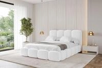 ALTDECOR Polsterbett KALA (Polsterbett mit Bettkasten und Lattenrost, Boxbett...
