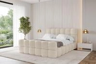 ALTDECOR Polsterbett LEYA-Z (Polsterbett mit Bettkasten und Lattenrost, Boxbett...