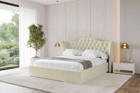 ALTDECOR Polsterbett ZORAN (Polsterbett mit Bettkasten und Lattenrost, Boxbett...