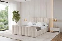 ALTDECOR Polsterbett FINO-Z (Polsterbett mit Bettkasten und Lattenrost, Boxbett...