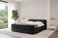 ALTDECOR Polsterbett ENORA-Z-v1 (Polsterbett mit Bettkasten und Lattenrost,...