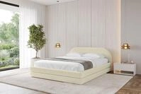 ALTDECOR Polsterbett LERIS-v1 (Polsterbett mit Bettkasten und Lattenrost,...