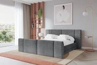 ALTDECOR Polsterbett TEVO-Z (Polsterbett mit Bettkasten und Lattenrost, Boxbett...