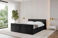 ALTDECOR Polsterbett EMMI-Z-v1 (Polsterbett mit Bettkasten und Lattenrost,...