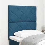 vidaXL Kopfteil vidaXL LED Kopfteil Dunkelblau 80 cm Samt