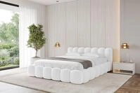 ALTDECOR Polsterbett SENA-v1 (Polsterbett mit Bettkasten und Lattenrost,...