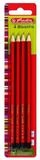 Herlitz Bleistift Herlitz Bleistifte Scolair 4er Set H&auml;rtegrad 4