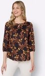 Witt Klassische Bluse Druckbluse 3/4-Arm