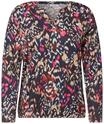 Tunikashirt CECIL, Damen, Gr. XL (44), truffle braun, Jersey, Obermaterial: 100%