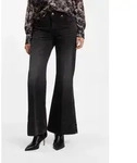 BOSS ORANGE Bootcut-Jeans GLORIA LR 1.0 Premium Damenmode mit niedriger...
