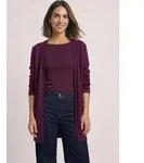 STREET ONE Cardigan Grobstrick rot 34 EU